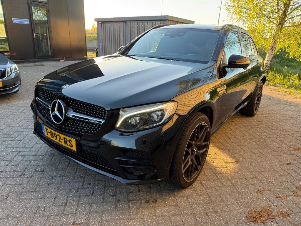 Mercedes-Benz GLC AMG 43 367pk 4MATIC 9G-TRONIC 2018 Zwart, Automaat, 367 pk, GLC, Vierwielaandrijving