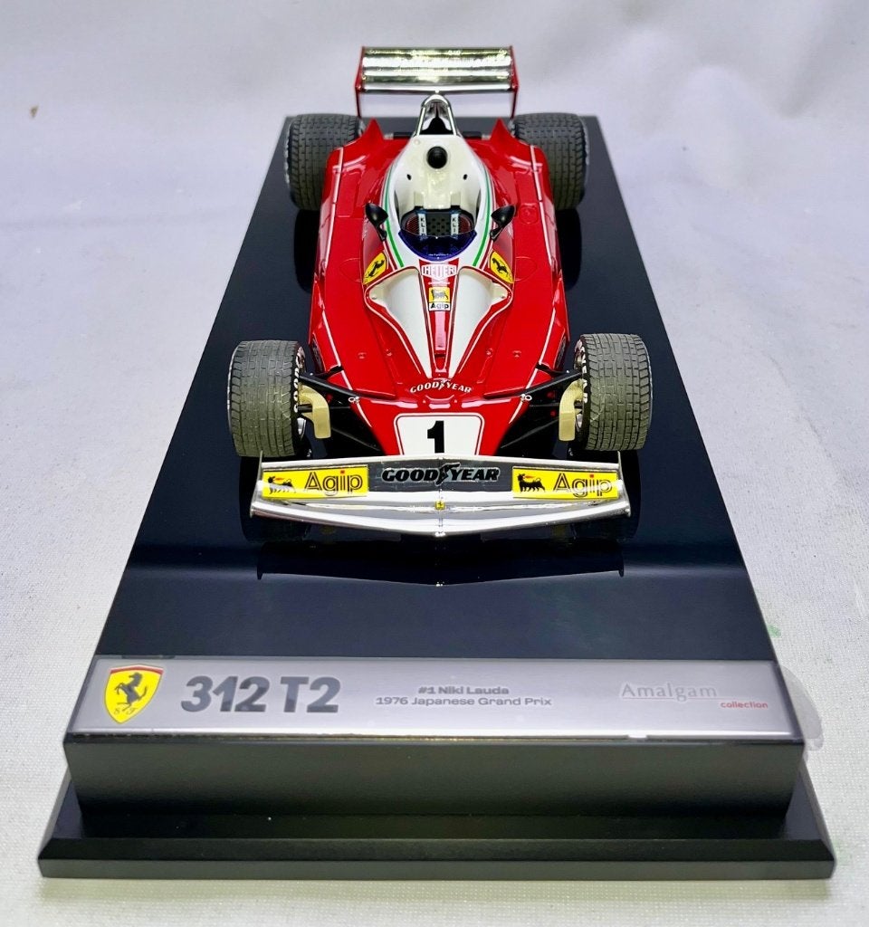Ferrari 312 T2 F1 1976 1:18 van Amalgam, Hobby en Vrije tijd, Ophalen of Verzenden, Nieuw, Auto, Overige merken