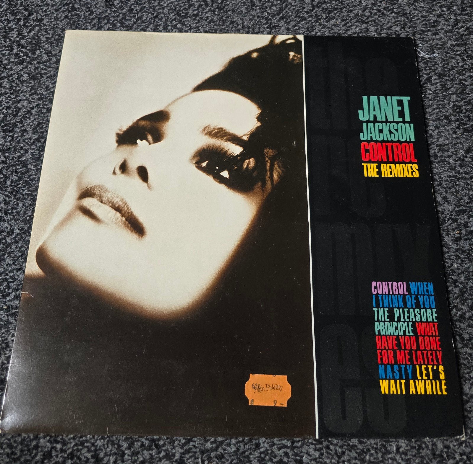 Janet jackson control remixes lp, Ophalen of Verzenden, LP