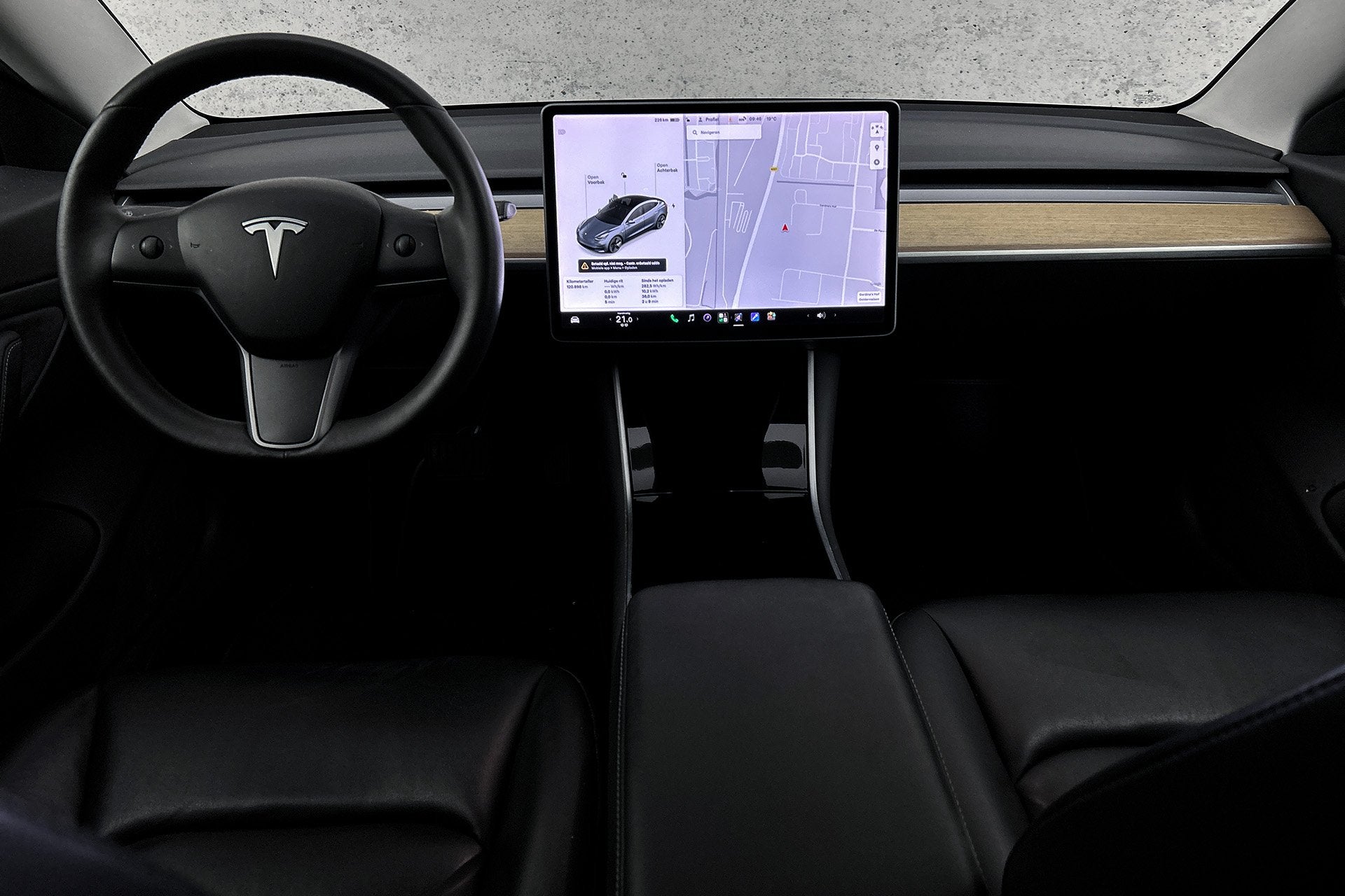 Tesla Model 3 Long Range AWD 75 kWh | Panoramadak | Lederen, Auto's, Tesla, Automaat, Huisgarantie, Met garantie (alle), 351 pk