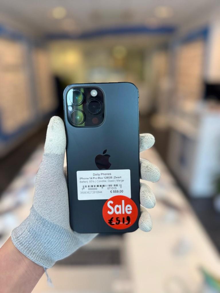 Zo goed als nieuw Apple iPhone 14 Pro Max 128GB, Ophalen of Verzenden, Zo goed als nieuw