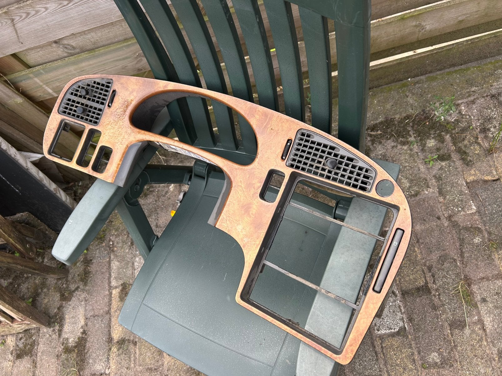 Houten dashboard saab 9-5, Ophalen, Saab, Bumper