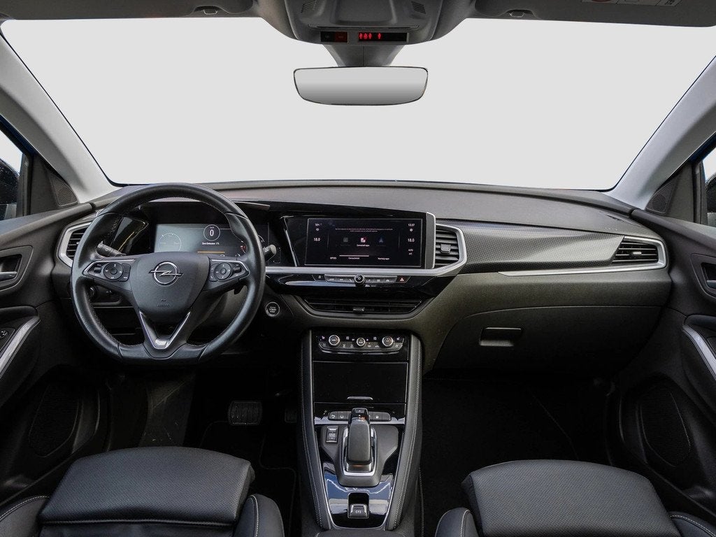 Opel Grandland 1.6 Turbo Plug-In Hybrid Ultimate | Trekhaak, Auto's, Opel, 12 maanden, 4 cilinders, Blauw, Automatische klimaatregeling