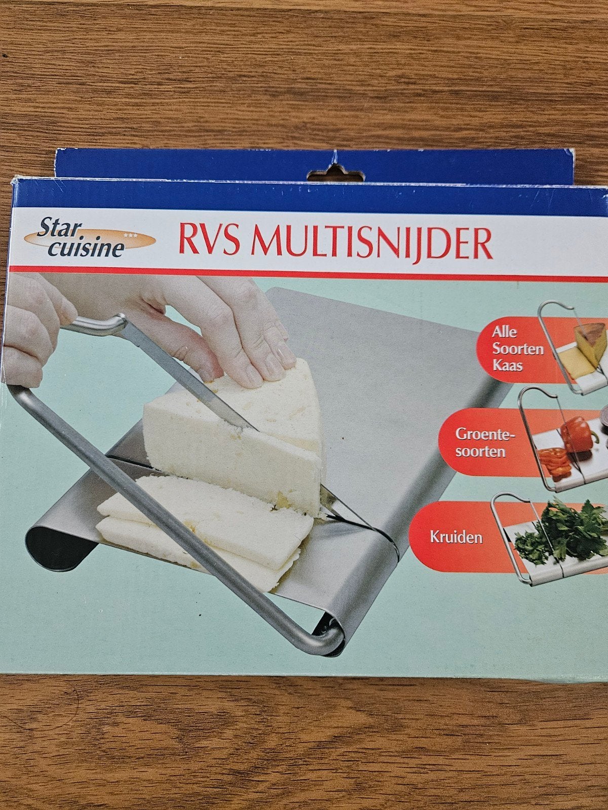 Splinternieuwe Star Cuisine RVS Multisnijder!, Ophalen of Verzenden, Metaal, Snijmachine, Overige merken