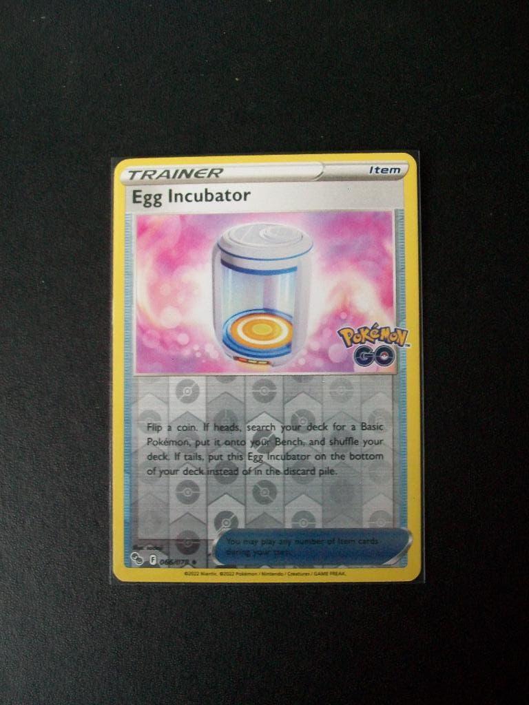 2194. Nieuwe Pokemon GO Kaart holofoil EGG INCUBATOR 066/078, Verzenden, Nieuw, Losse kaart, Foil