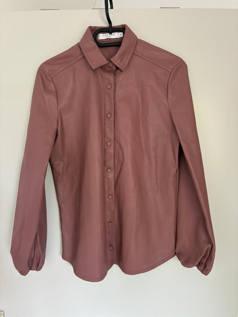 Mooi jasje van Costes Basic Faux Leren Blouse Maat S, Ophalen of Verzenden, Zo goed als nieuw, Maat 36 (S), Roze