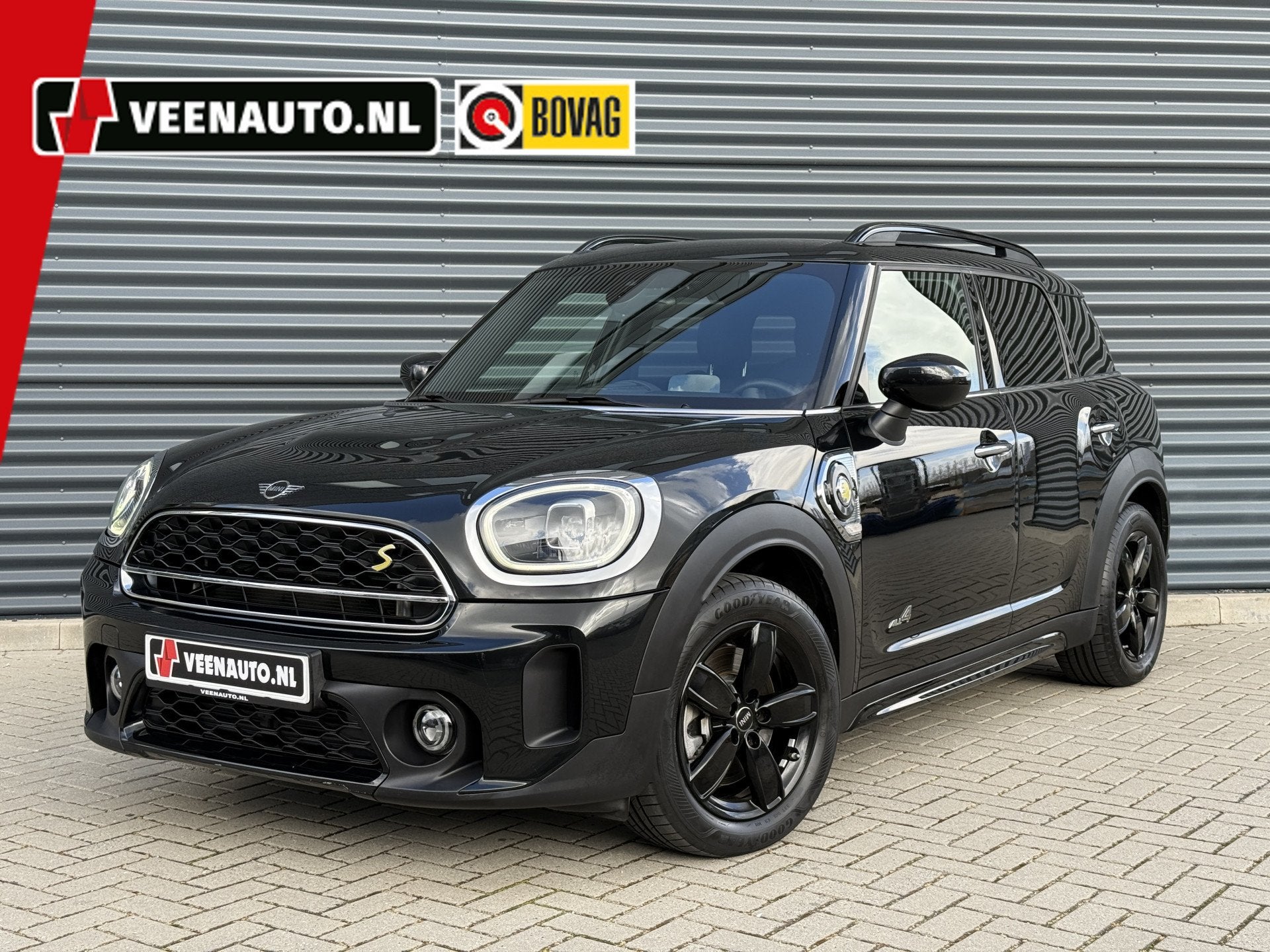 MINI Countryman 1.5 Cooper SE ALL4 (bj 2022, automaat), Auto's, Automaat, Dealer onderhouden, Gebruikt, Zwart