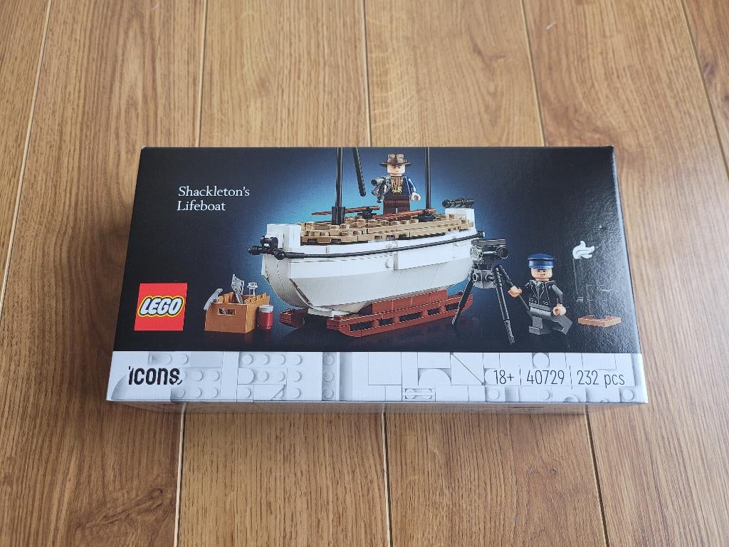 Lego Icons Shackletons reddingsboot 40729 nieuw verzegeld, Kinderen en Baby's, Speelgoed | Duplo en Lego, Nieuw, Lego, Complete set