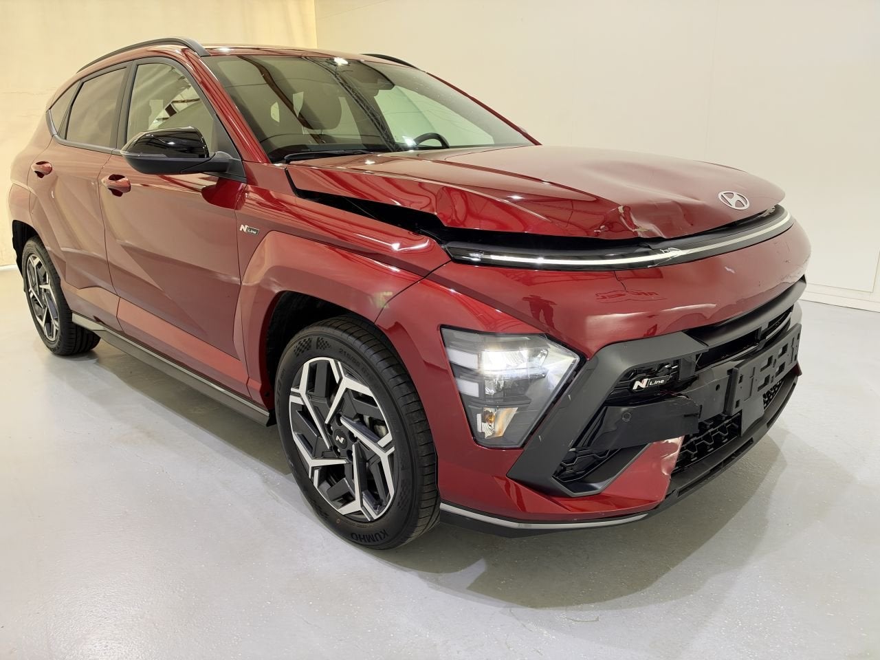 Hyundai KONA 1.6 Hybrid N-Line Aut6 (bj 2025, automaat), Auto diversen, Automaat, Hyundai Motor Deutschland GmbH, 1580 cc, Hybride Elektrisch/Benzine