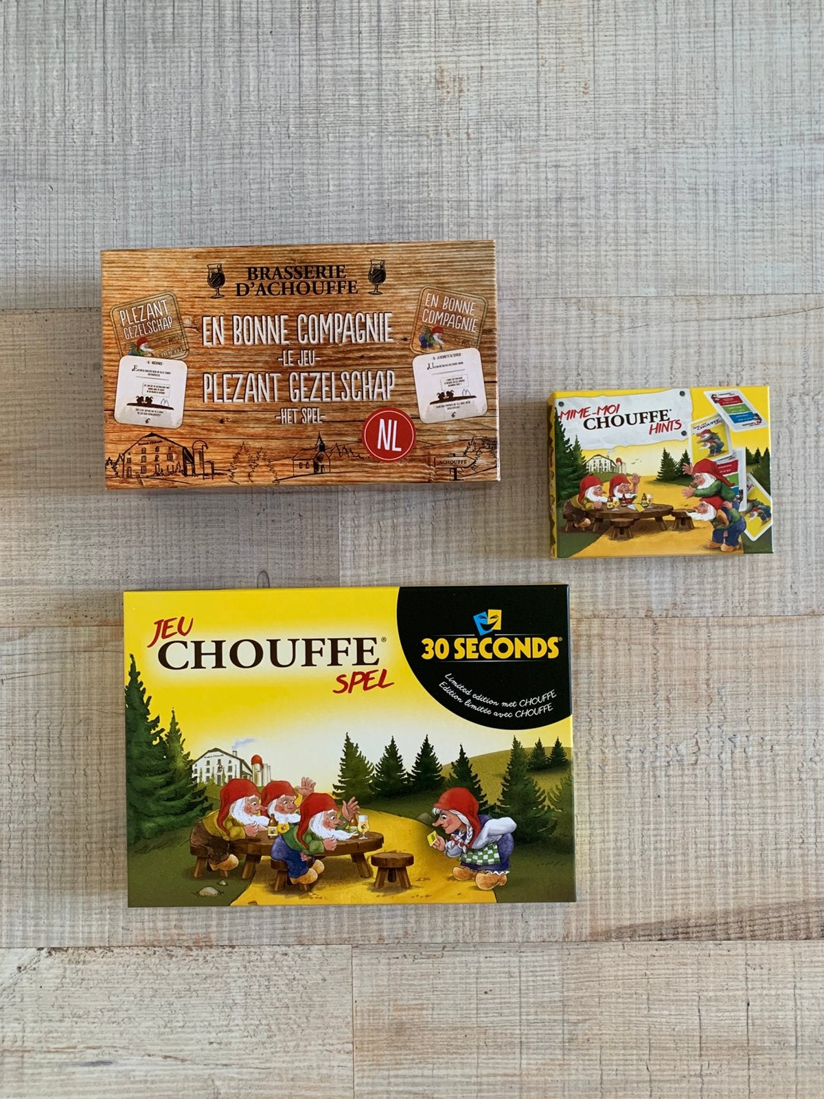 La Chouffe spelen, Verzamelen, Biermerken, Ophalen of Verzenden, Overige merken