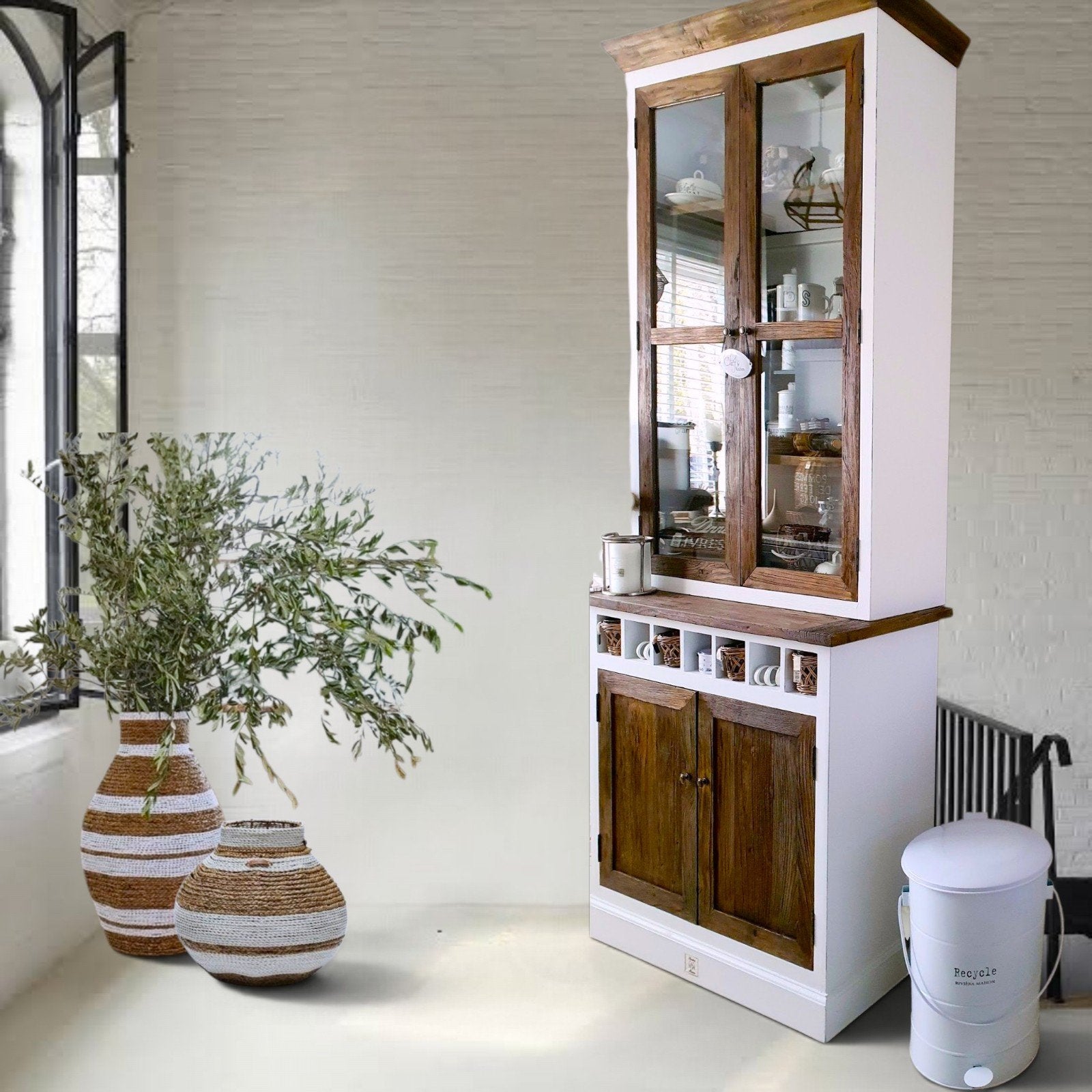 ** RIVIÈRA MAISON AMERICAN WASTE BIN / PRULLENBAK **, Ophalen of Verzenden