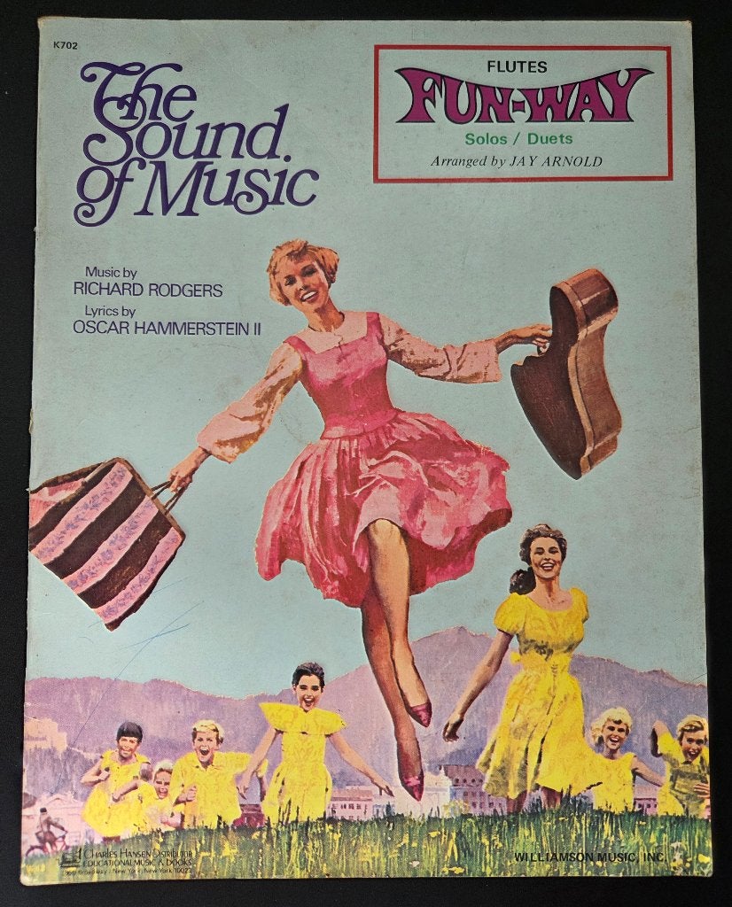 The Sound of Music - Flutes Fun-Way (solos/duets), Gebruikt, Verzenden, Filmmuziek en Soundtracks, Les of Cursus