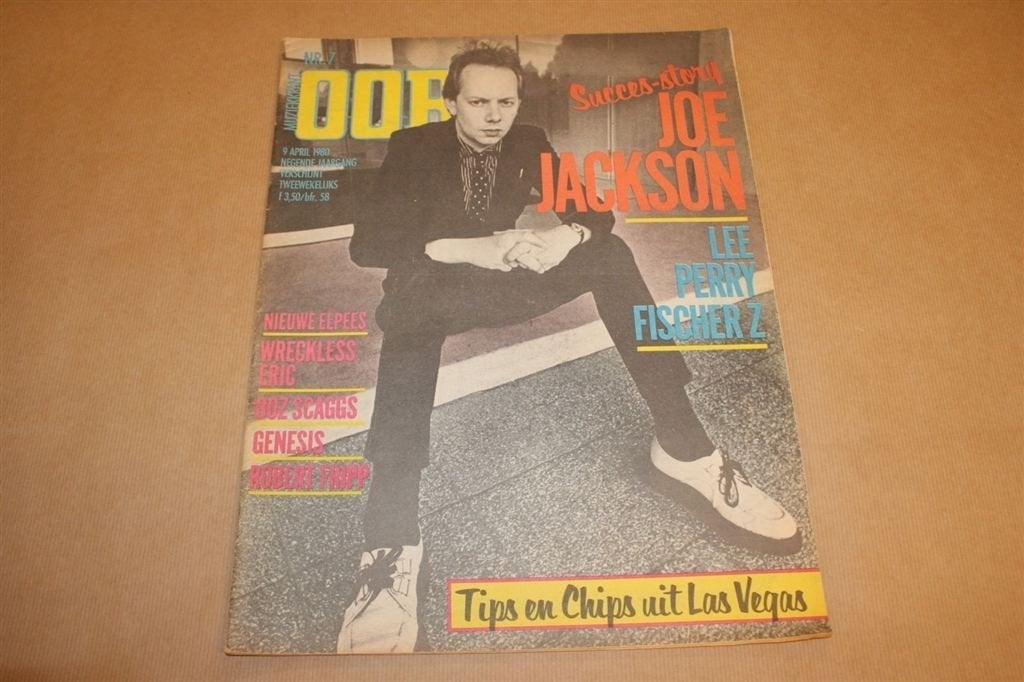 Muziekkrant Oor 1980 - Joe Jackson Fischer Z, Ophalen of Verzenden, Zo goed als nieuw, Muziek, Film of Tv