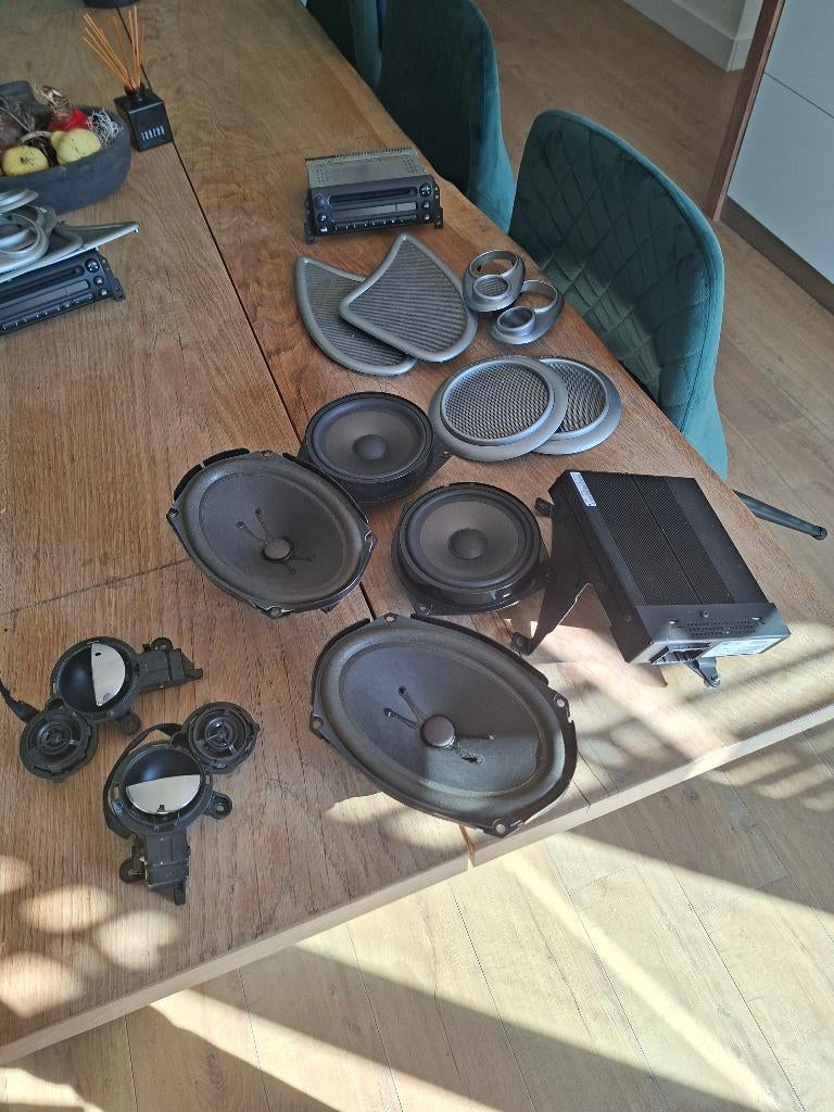 Versterker/speakers/roosters mini cooper Harman Kardon, Auto-onderdelen, Ophalen of Verzenden, Gebruikt, Mini