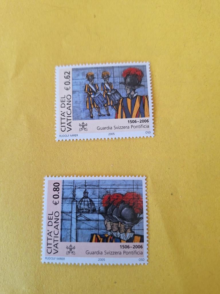 Vaticaanstad: mi. 1538/39. Gezamenlijke uitgifte Zwitserland, Ophalen of Verzenden, Overige landen, Postfris