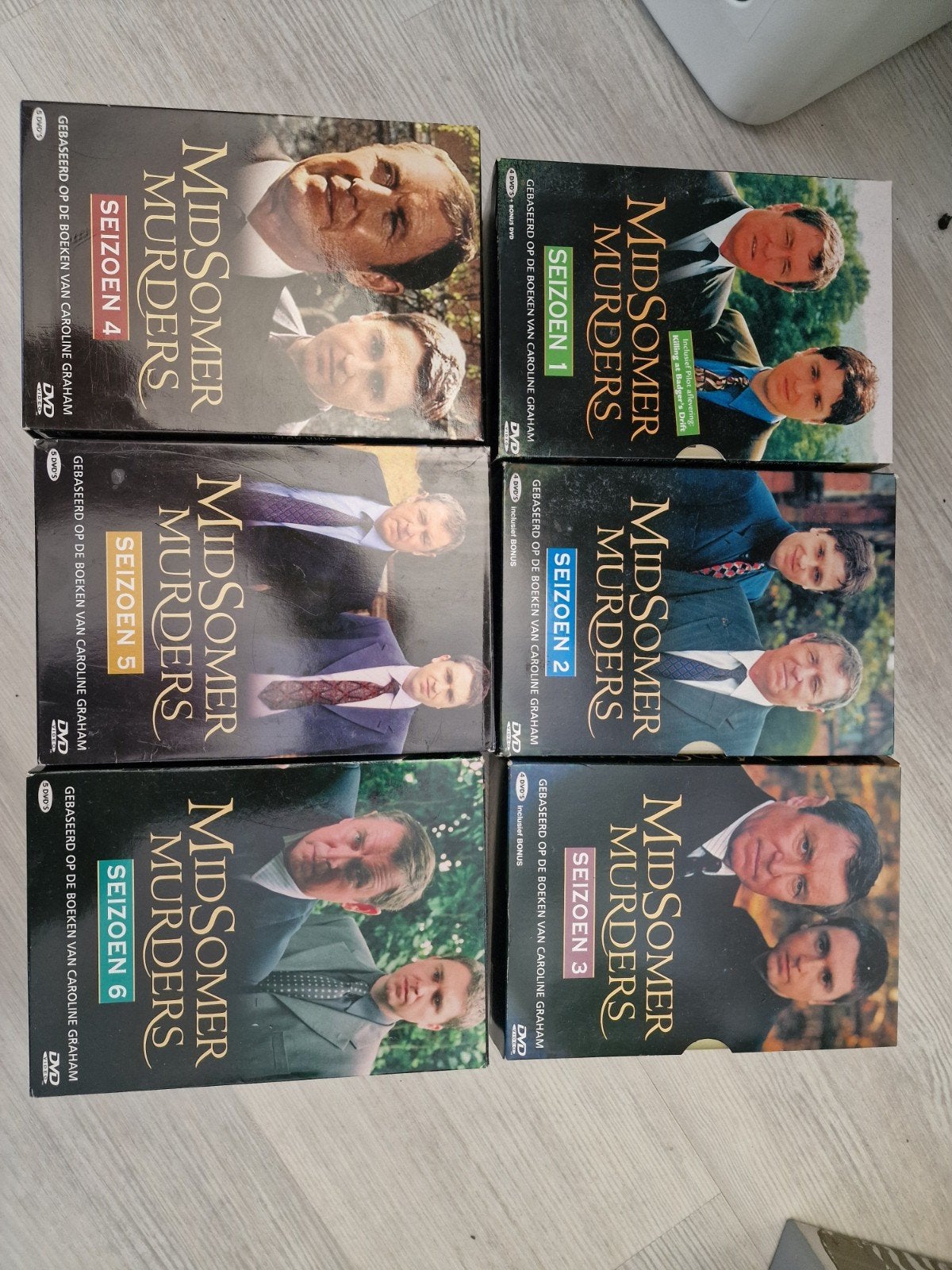 Midsomer Murders DVD Boxset Seizoenen 1-6, Engels, Nederlands, Inclusief doosje, Ophalen of Verzenden