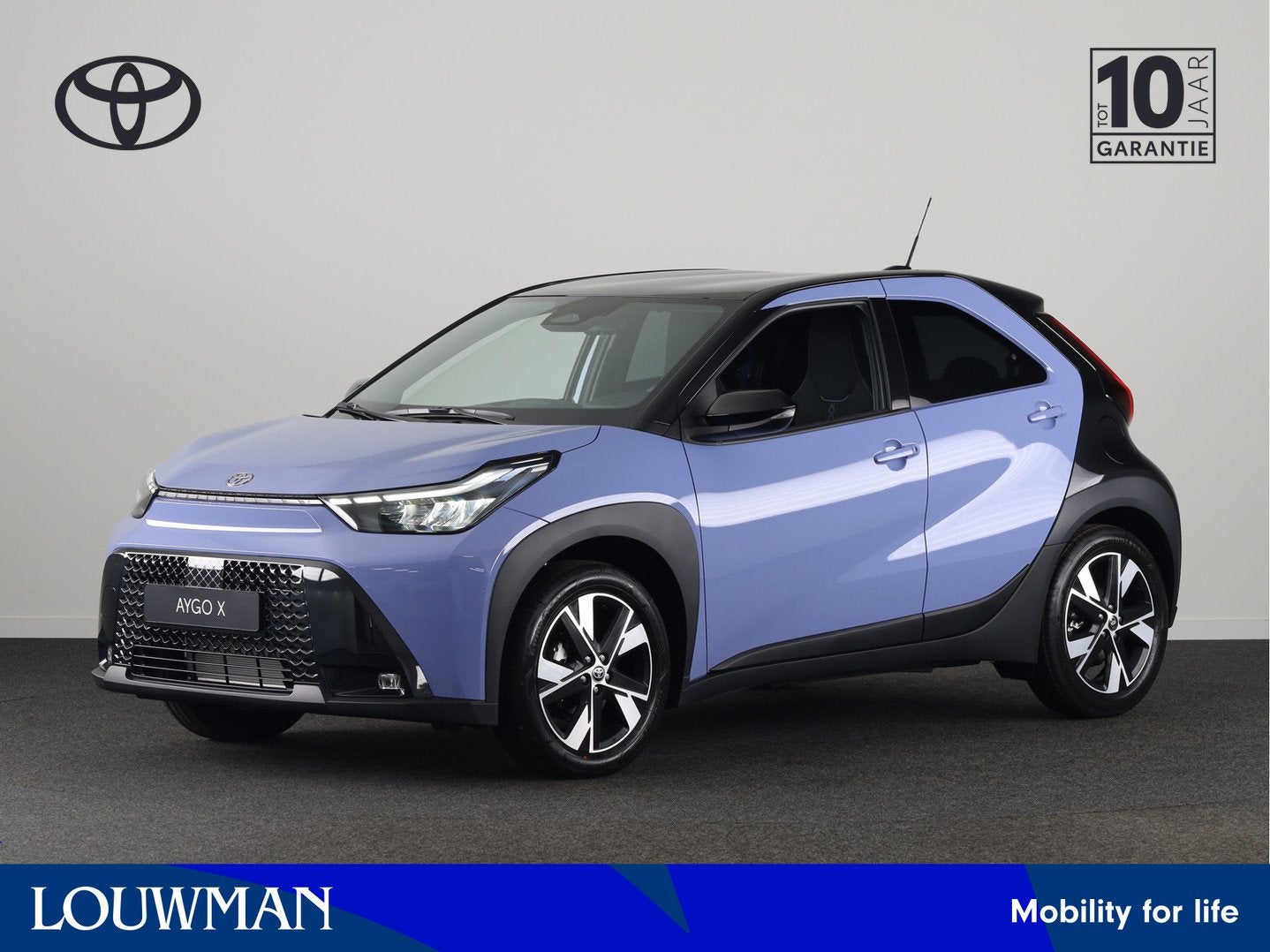 Toyota Aygo X Hybrid 115 pulse Nu te BESTELLEN met 1000 euro, Stof, Parkeersensor, Zwart, 116 pk