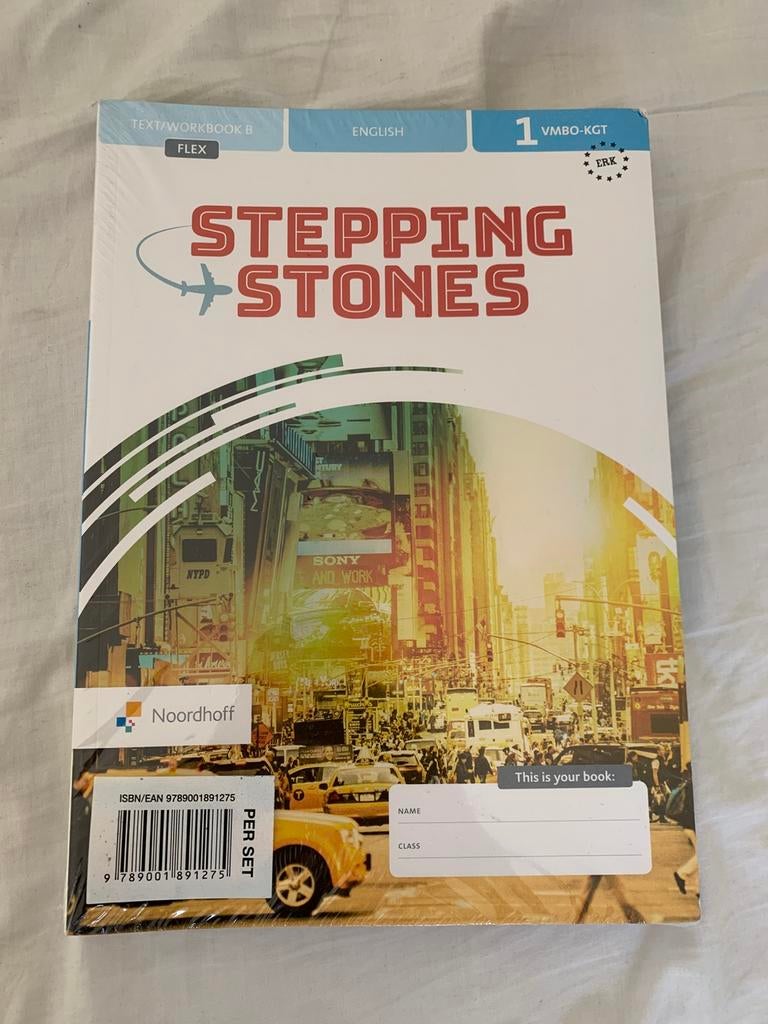 stepping stones 1vmbo kgt text/workbook a+b, Boeken, Ophalen of Verzenden, Zo goed als nieuw