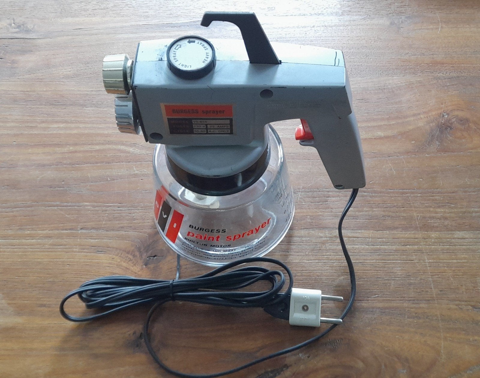 Burgess Elektrische Verfspuit Z.G.A.N., Ophalen of Verzenden, Zo goed als nieuw