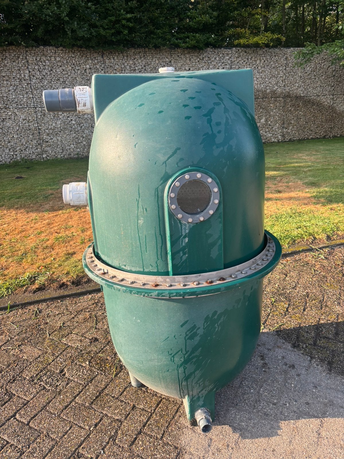 Vijver filter polygeyser, 150 liter of meer, Ophalen, Zo goed als nieuw, Hout