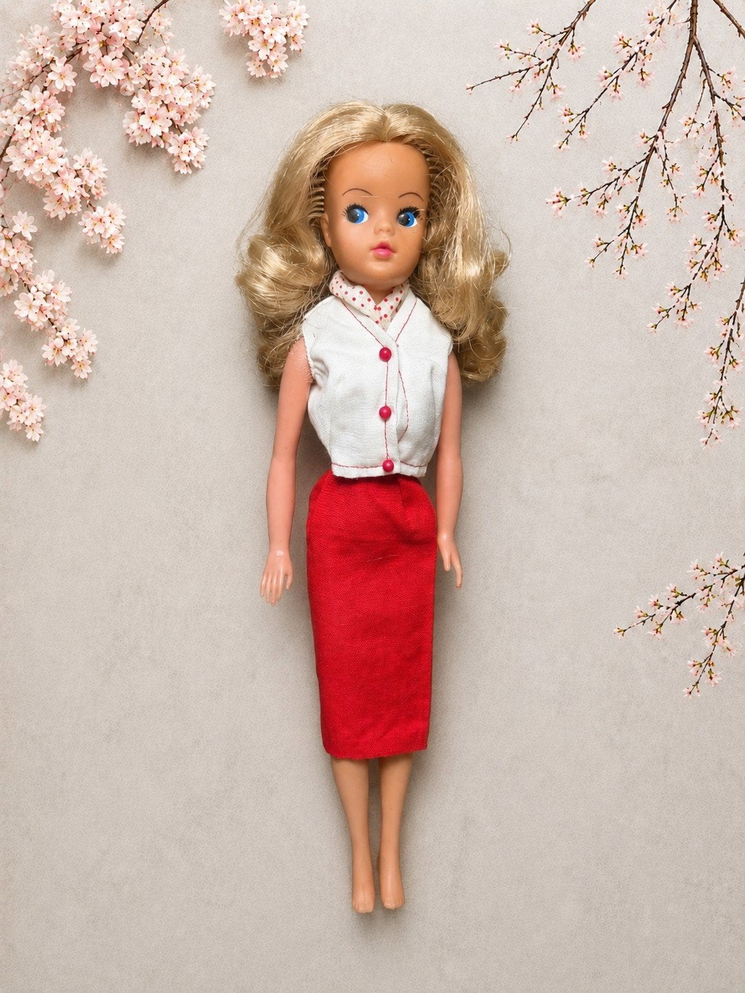 Vintage Barbie Crisp n Cool outfit 1964 (exclusief Sindy), Gebruikt, Niet van toepassing, Niet van toepassing, Ophalen of Verzenden