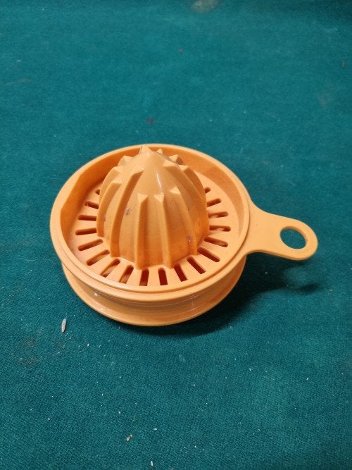 Citruspers Tupperware oranje, Ophalen of Verzenden, 'T Olde Gre-j, Info@toldegrej.nl, Endepoelstraat 20f Didam