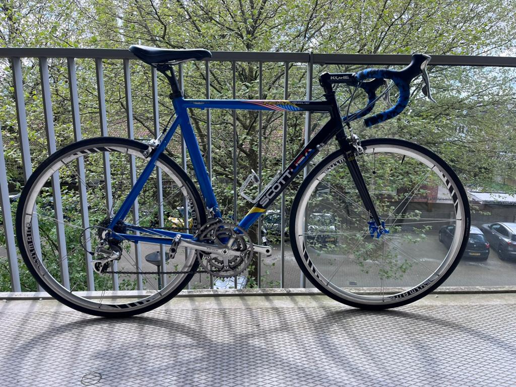 Retro Scott wielrenfiets, Ophalen, Gebruikt, Overige typen
