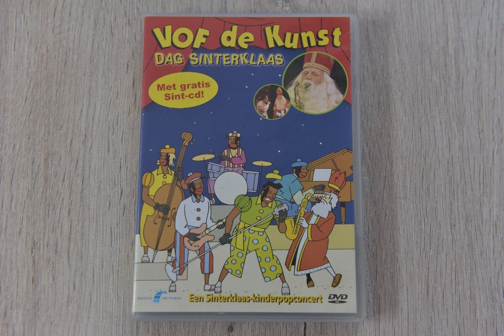 VOF DE KUNST - DAG SINTERKLAAS - EEN SINTERKLAAS-KINDERPOP, Cd's en Dvd's, Show, Verzenden, Alle leeftijden, Nederlands
