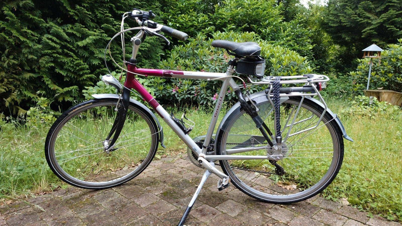 Herenfiets Gazelle lite ,lichtgewicht stadsfiets tourfiets, Velgrem, Versnellingen, Ophalen of Verzenden, Zo goed als nieuw