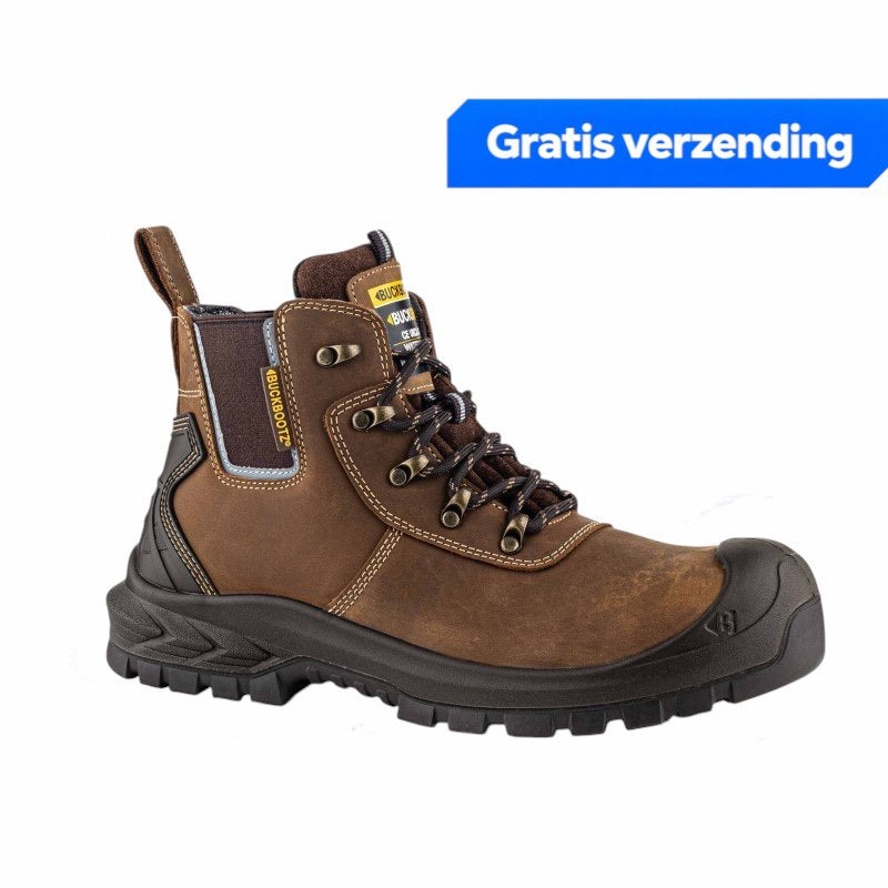 BuckBootz Hybridz BHYB2BR S7S Hoge Werkschoenen Bruin 40-47, Werkschoenendeal, Buckbootz, Nieuw, Ophalen of Verzenden