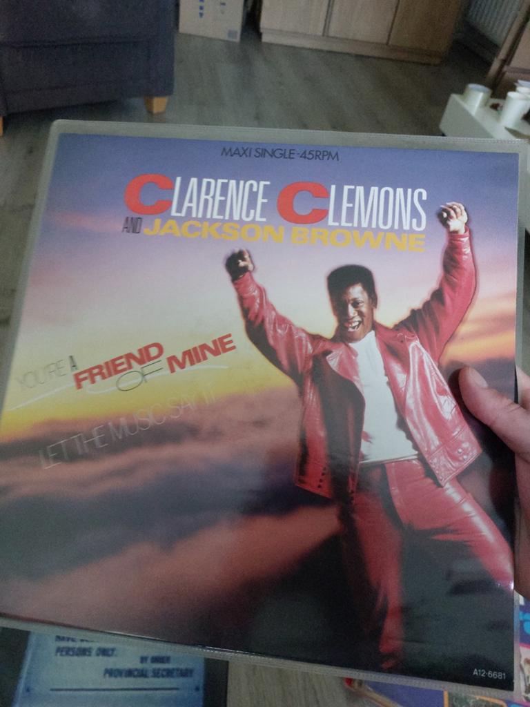 Clarence Clemons & Jackson Browne - You're A Friend Of Mine, Cd's en Dvd's, Vinyl Singles, Gebruikt, Maxi-single, 1980 - 1989