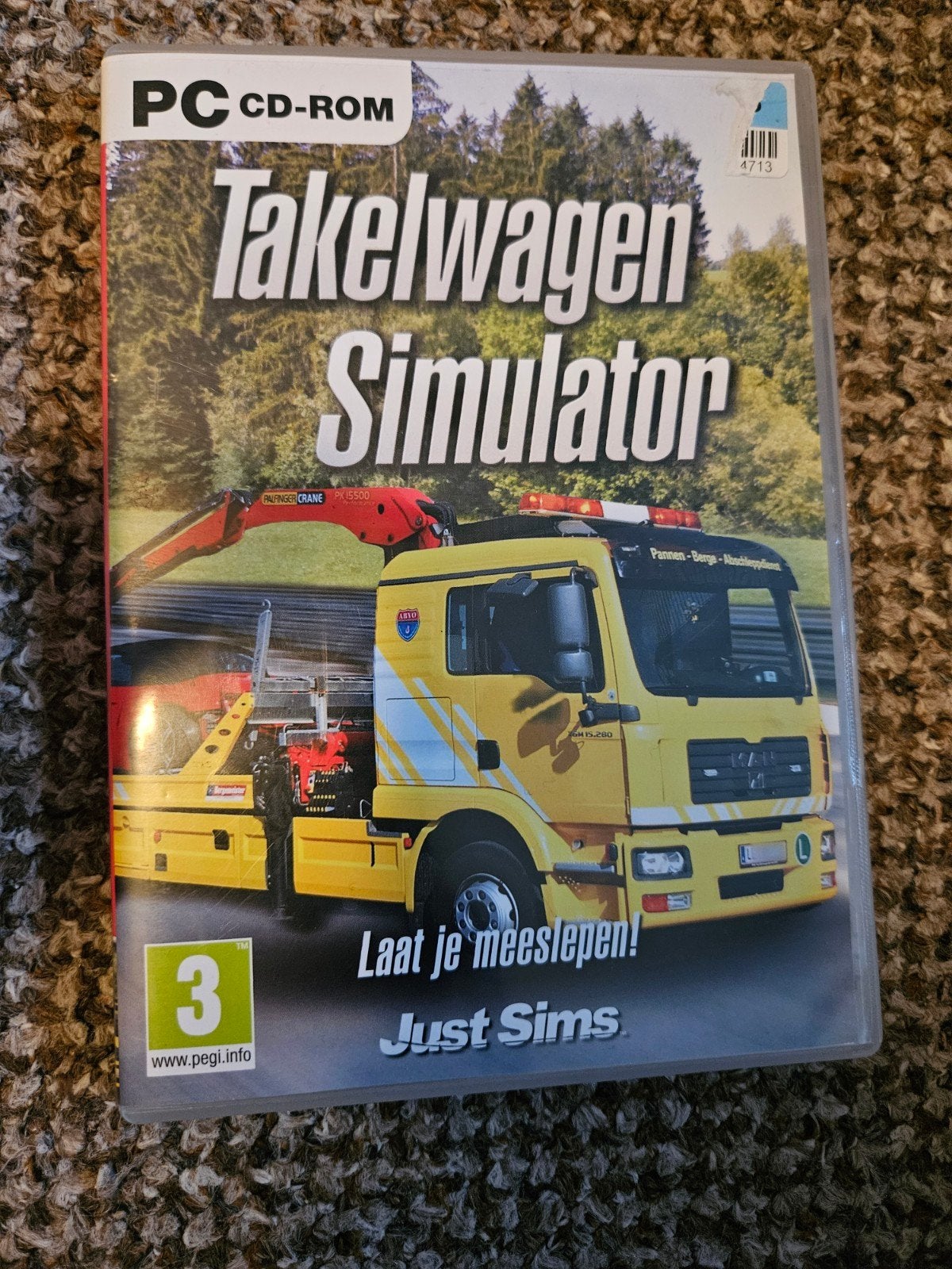 Takelwagen Simulator PC CD-ROM - Zo goed als nieuw, 1 speler, Ophalen of Verzenden, Zo goed als nieuw, Vanaf 3 jaar