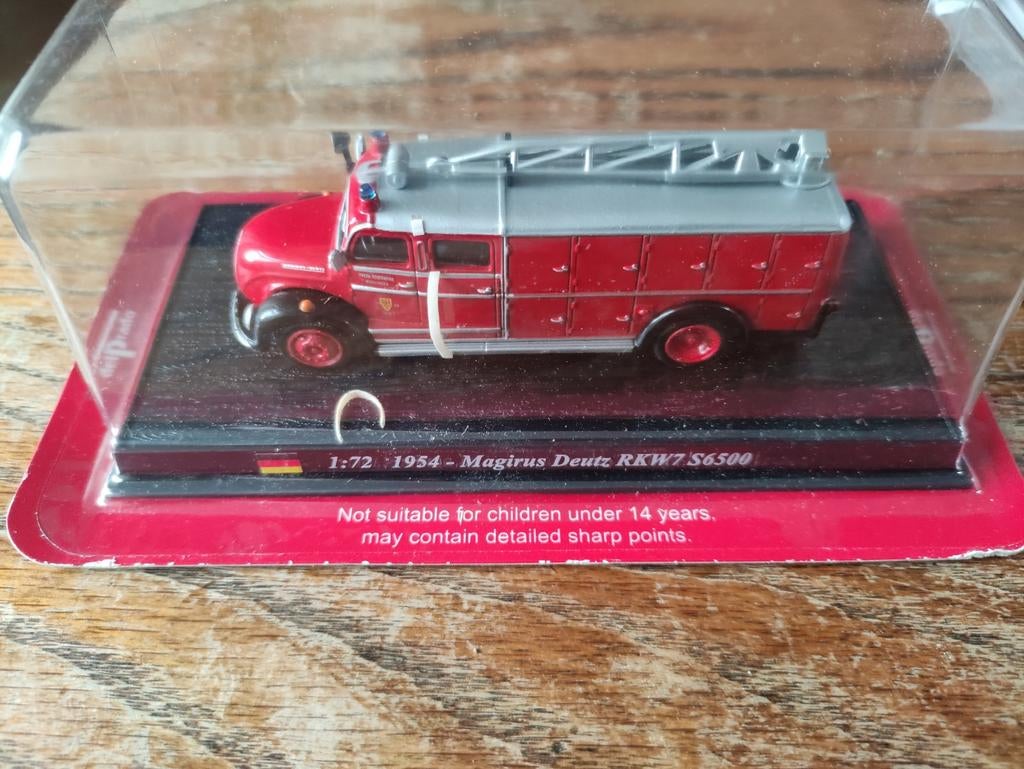 DelPrado 1954 Magirus Deutz RKW7 S6500 branweer, Ophalen of Verzenden, Nieuw, Groter dan 1:32, Overige merken