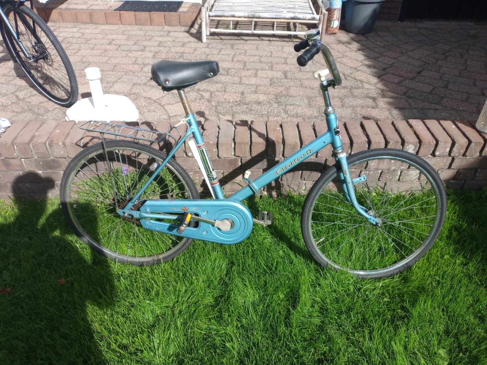 Antieke Excellent Europa vouwfiets - Opknapper, Ophalen of Verzenden, Gebruikt, Deels opvouwbaar, Terugtraprem