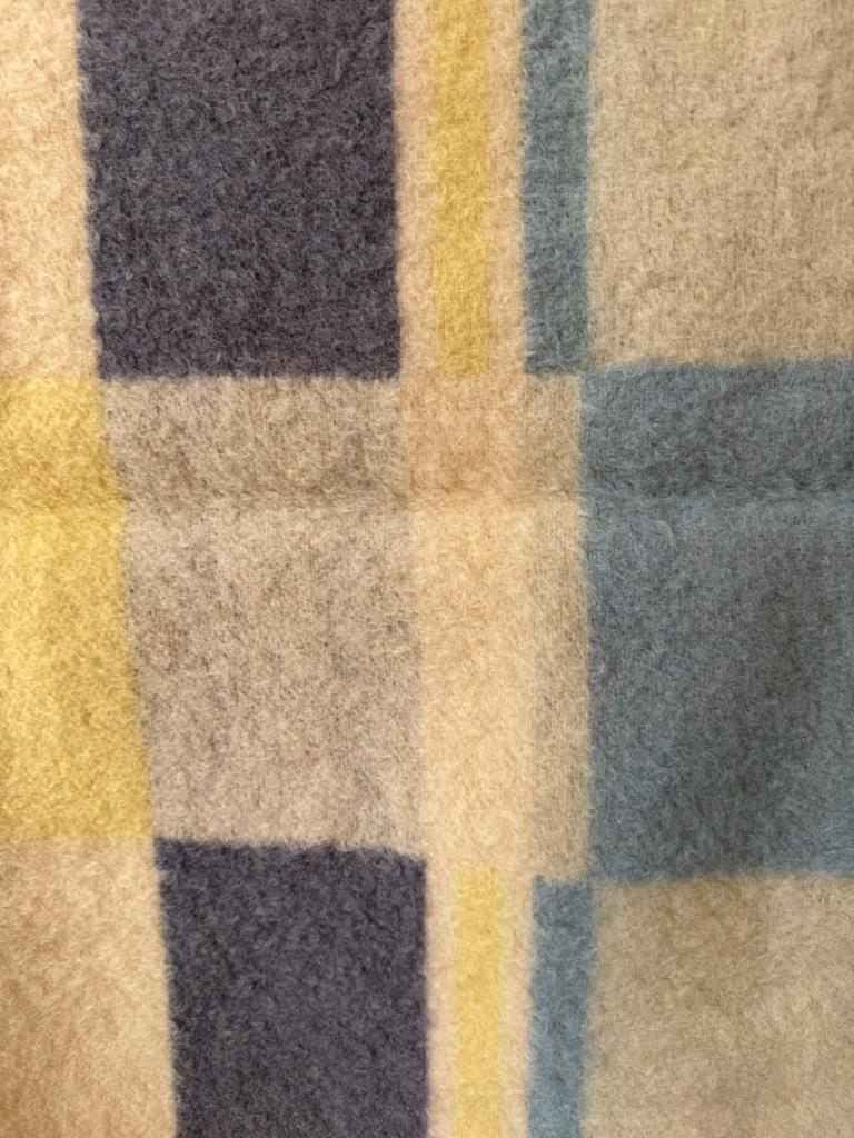 Wollen deken, vintage, set van twee, Ophalen, Gebruikt