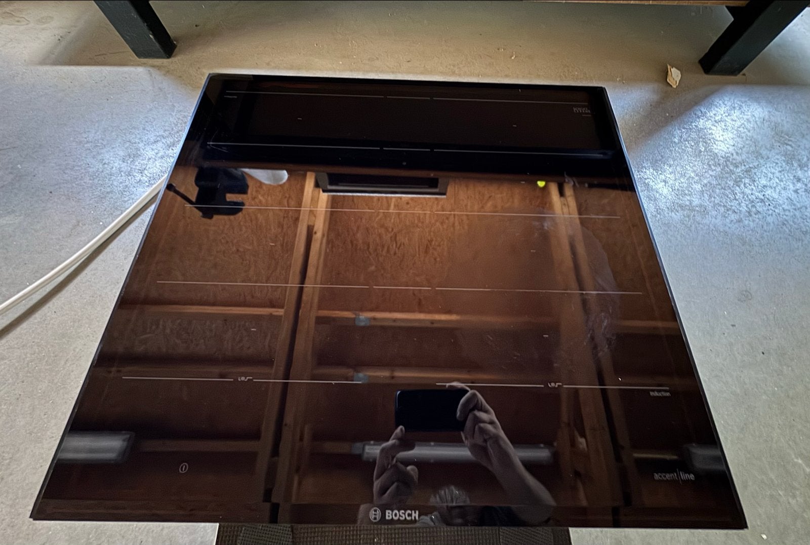 Bosch Inductiekookplaat PXY695DX6E - Nieuwstaat, Ophalen, 4 kookzones, Zo goed als nieuw, Inbouw