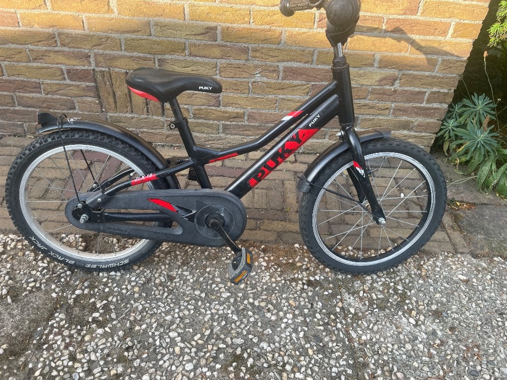 Kinderfiets 18 inch, Fietsen en Brommers, Fietsen | Kinderfietsjes, Ophalen, Terugtraprem, Puky, 16 tot 20 inch