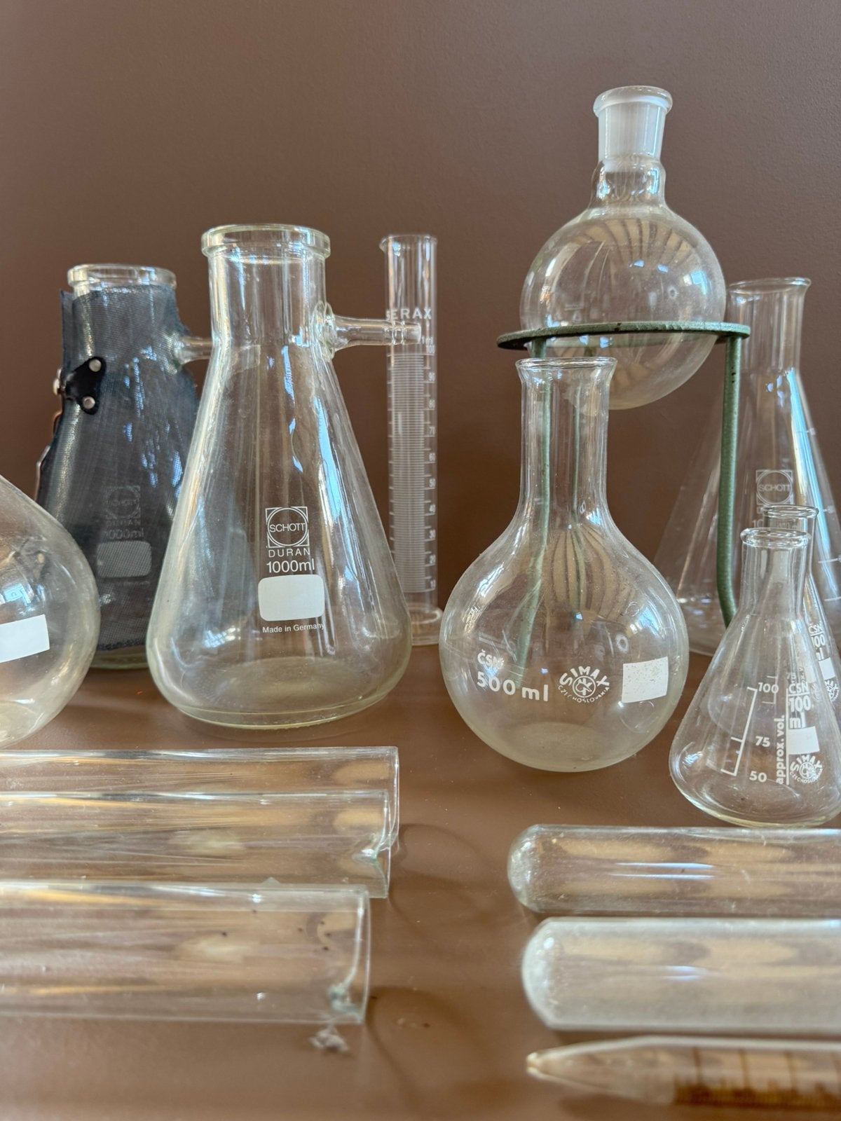 Verzameling Labratorium Glas, Verzamelen, Ophalen