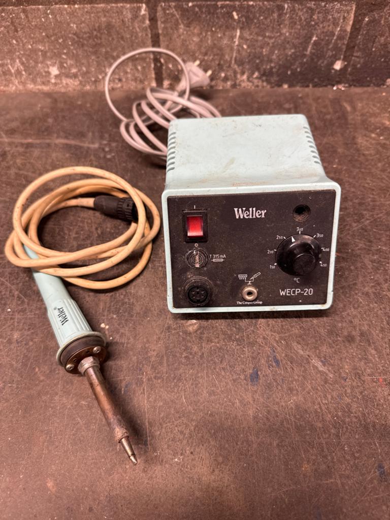 Weller WECP-20 Soldeerstation met Soldeerbout, Hobby en Vrije tijd, Elektronica-componenten, Ophalen of Verzenden, Gebruikt