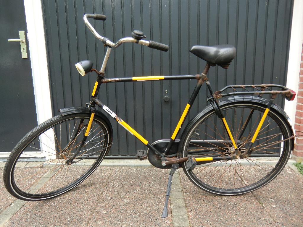 GLORIE "Werkfiets" met framemaat 65 cm, slot en terugtraprem, Fietsen en Brommers, Fietsen | Heren | Herenfietsen, Terugtraprem