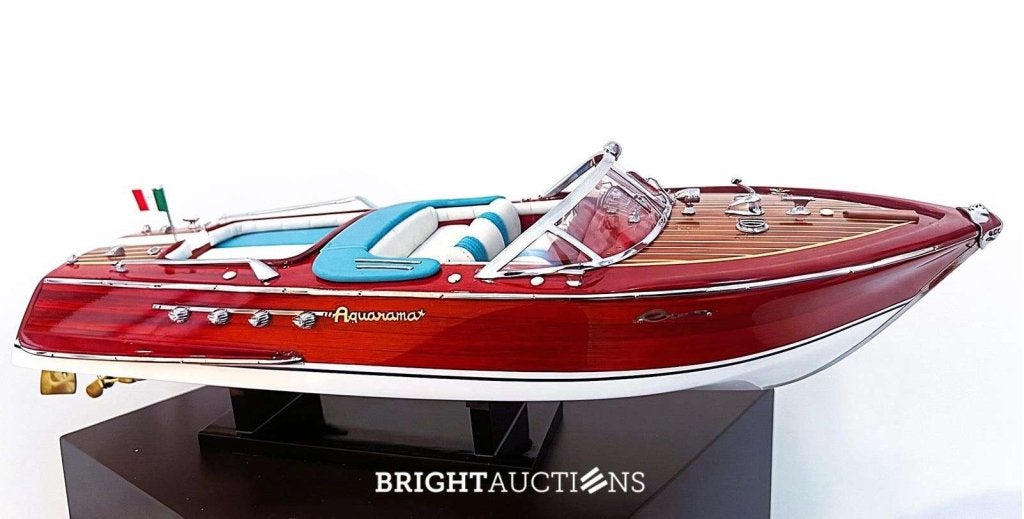 Riva Aquarama Lamborghini | schaalmodel 1:14 | 52 cm, Lamborghini, Niet ingevuld, Zo goed als nieuw, Ophalen