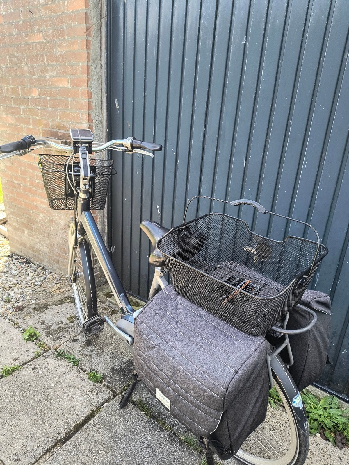Fietsmanden + fietstassen, Ophalen of Verzenden, Gebruikt, New Looxs