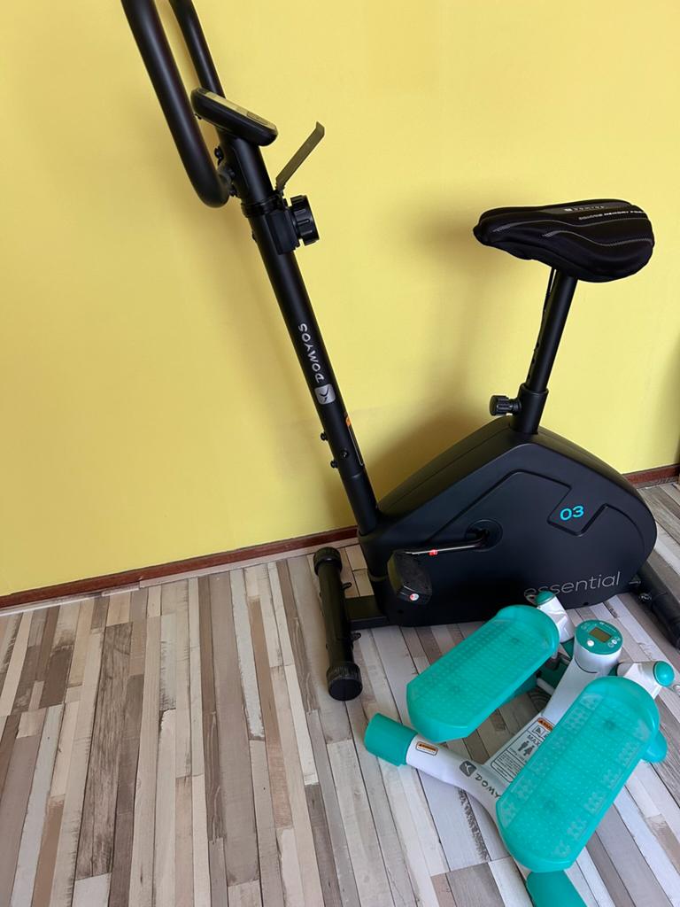 Hometrainer en mini stepper, Ophalen, Gebruikt, Metaal, Benen
