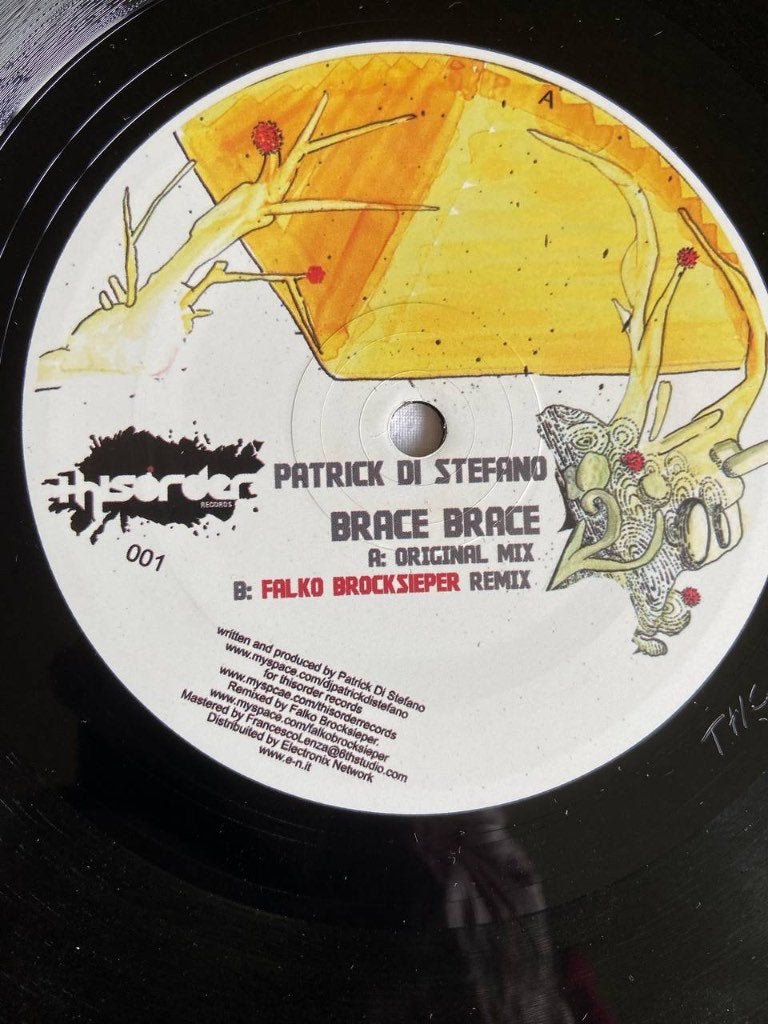patrick di Stefano - brace brace, Maxi-single, Ophalen of Verzenden, Zo goed als nieuw, Pop