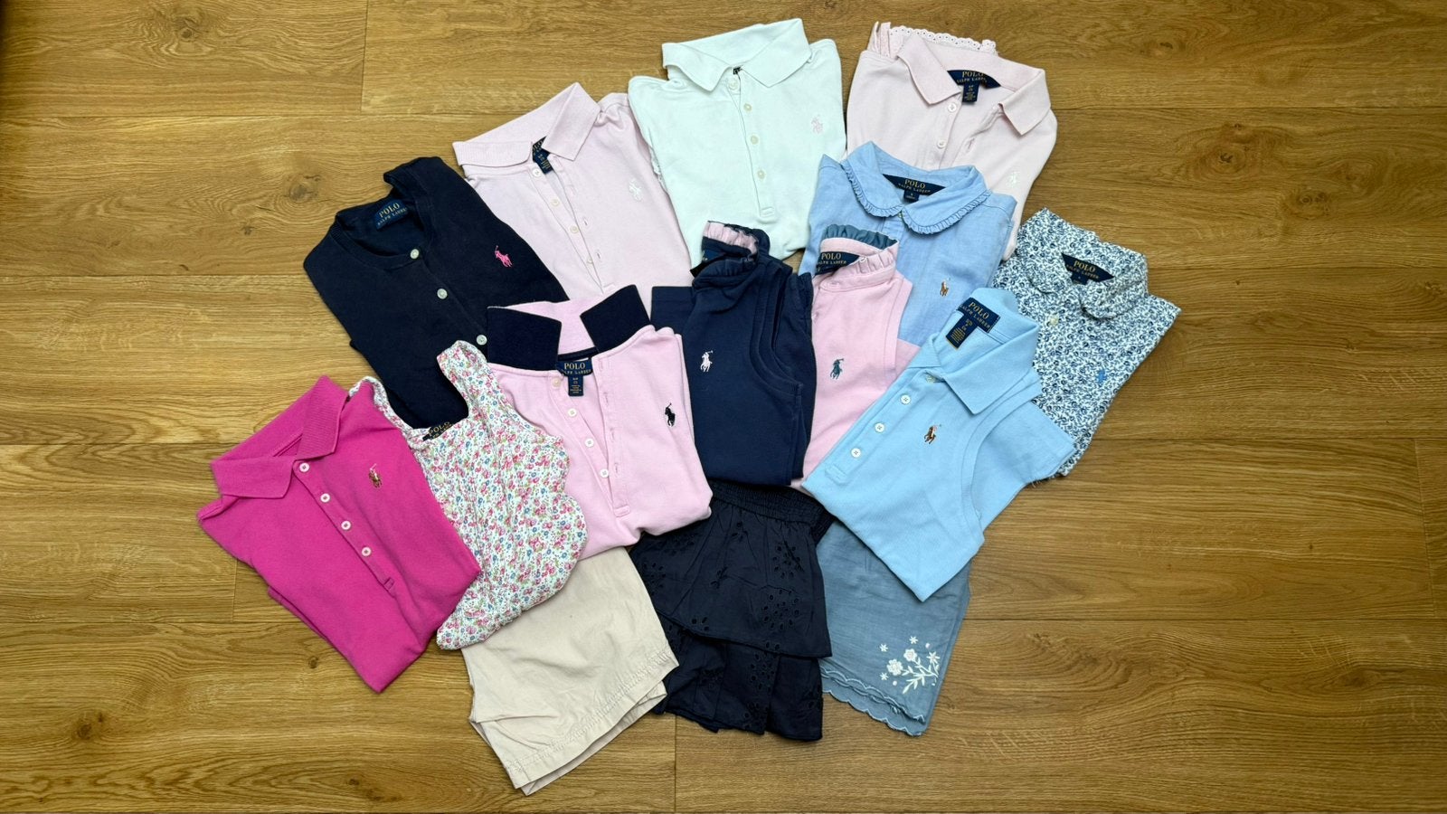 Pakket Ralph Lauren meisjeskleding, maat 6&7T, Ophalen of Verzenden, Zo goed als nieuw, Maat 128