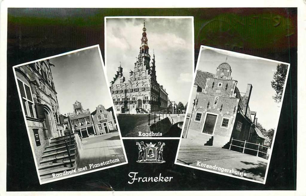 381-484-033 Franeker, Verzamelen, Ansichtkaarten | Nederland, Verzenden, Voor 1920, Friesland