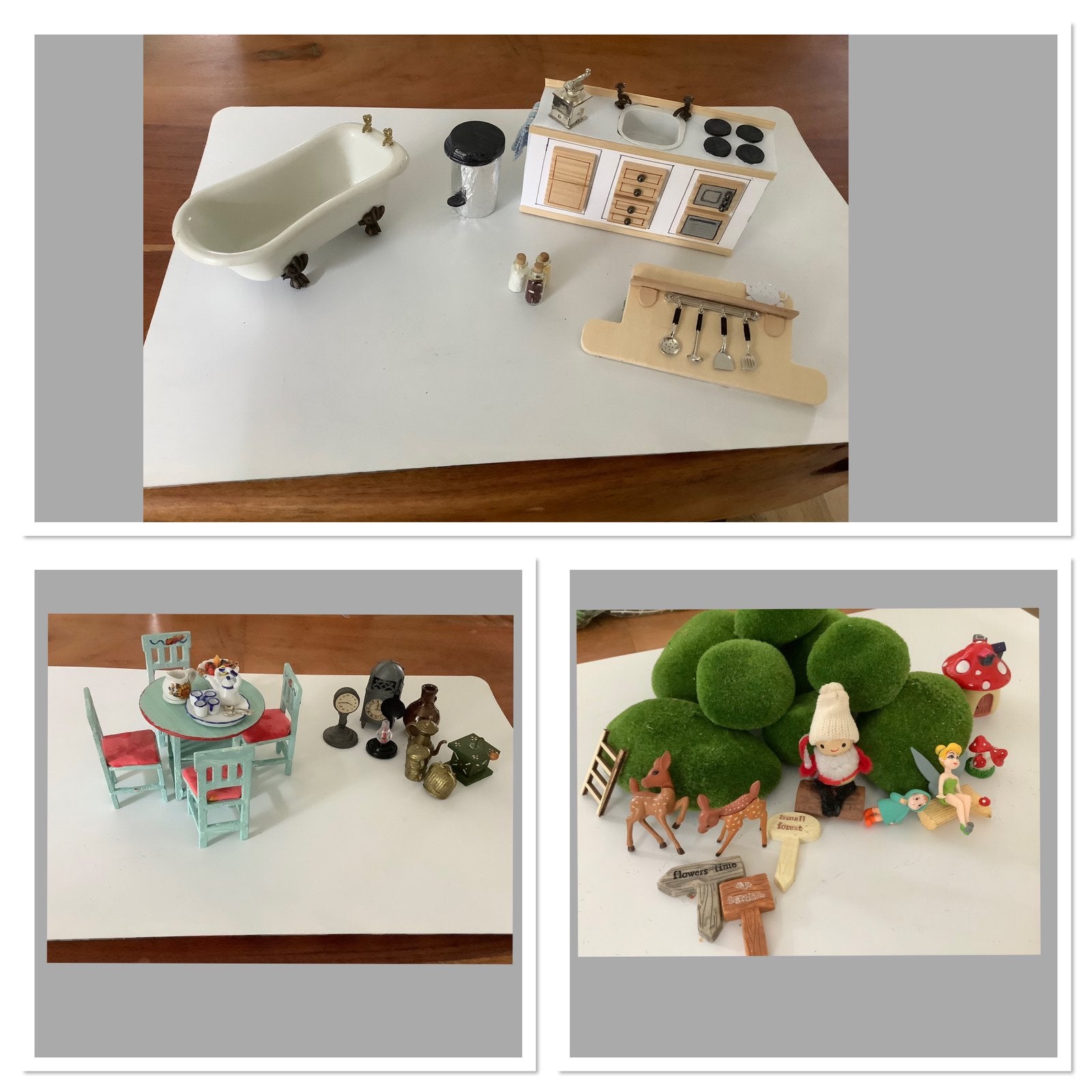 Lot spulletjes voor poppenhuis, Verzamelen, Poppenhuizen en Toebehoren, Ophalen of Verzenden, Gebruikt, Gebruiksvoorwerp