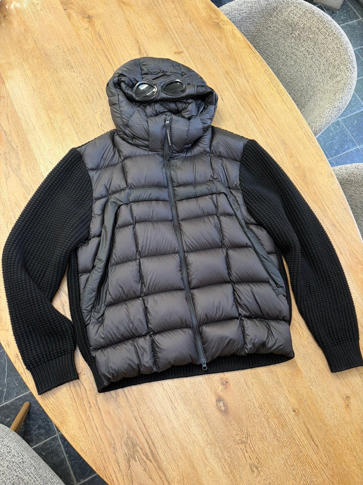 CP Company merino wool goggle jacket, Ophalen of Verzenden, Zo goed als nieuw, Maat 56/58 (XL), Zwart