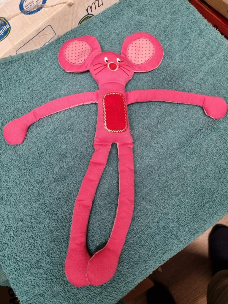 Hema roze muis knuffel nr 1, Ophalen of Verzenden, Overige typen