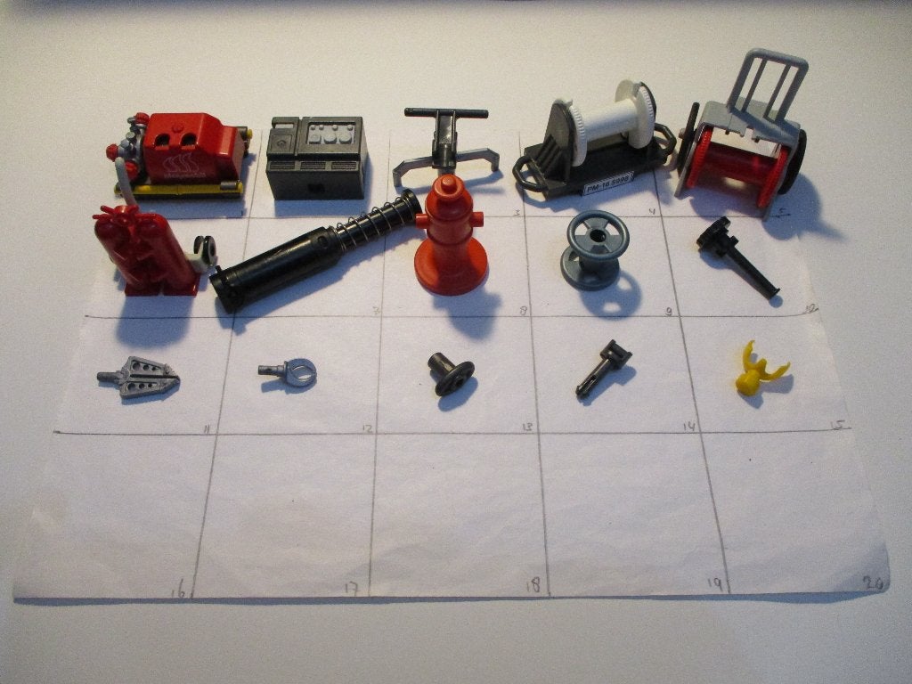 playmobil onderdelen brandweer, Kinderen en Baby's, Ophalen of Verzenden, Zo goed als nieuw